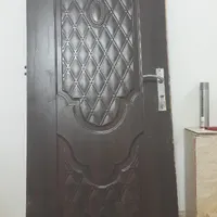 درب چوبی