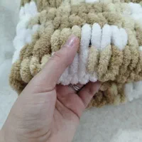 دست بافت پتو نوزادی آلیز پافی