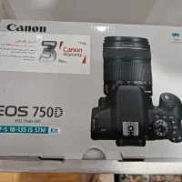 دوربین کنون750d با لنز 18-135 زیر2000 شات|دوربین عکاسی و فیلم‌برداری|خرم‌آباد, |دیوار