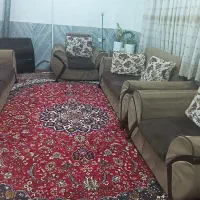 مبل 7نفر به همراه میز عسلی و میز جلو مبلی|مبلمان خانگی و میز عسلی|گنبد کاووس, |دیوار
