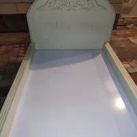 تخت یکنفره چوب ممبران درحد نو|تخت و سرویس خواب|تهران, صادقیه|دیوار