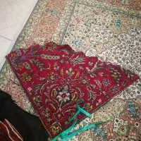 دوتکه فرش دست بافت