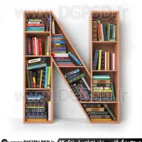 کتابخانه|کتابخانه، شلف، قفسه‌های دیواری|ارومیه, |دیوار