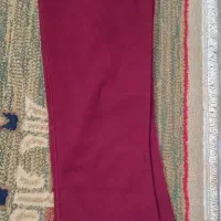 شلوار دمپا گشاد زرشکی