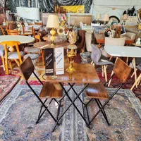 میز و صندلی کافه ای دو نفره تاشو تک و عمده|میز و صندلی غذاخوری|شیراز, وزیرآباد|دیوار