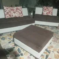 فروش فوری سرویس مبل ۹نفره|مبلمان خانگی و میز عسلی|قائم‌شهر, |دیوار