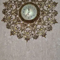 ساعت دیواری برنج