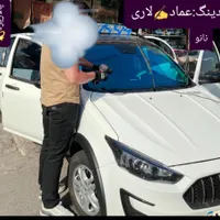 نصب شیشه دودی تیتانیومNANOواردکنندمستقیم ازقطردوحه|خدمات موتور و ماشین|شیراز, پودنک|دیوار