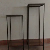 استند فلزی گلدان|کتابخانه، شلف، قفسه‌های دیواری|تهران, شهرک ولیعصر شمالی|دیوار