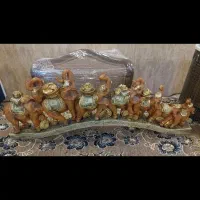 مجسمه اصل پلی استر هفت فیل