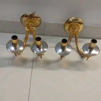 ۲عدد لوستر دیواری آب طلاکاری شده|لوستر و چراغ آویز|ایلام, |دیوار