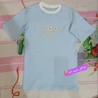 تیشرت دخترانه. جنس یک رو پنبه. مناسب ۹ ساله
