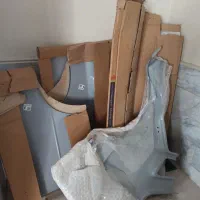 لوازم بدنه پراید همگام صندوق گلگیر عقب روکش درب ها