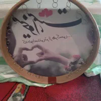 دف طرحدار تلقی اندازه استاندارد|سازهای سنتی|اهواز, شریعتی جنوبی|دیوار