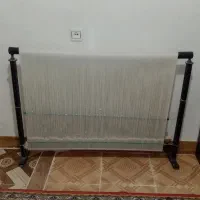 نقش فرش کامپیوتری با دار قالی چله کشی شده|فرش|کرمانشاه, |دیوار