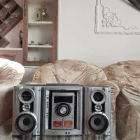 رادیو ضبط دو کاسته،دو باند دار ودی وی دی خور|سیستم صوتی خانگی|خوی, |دیوار