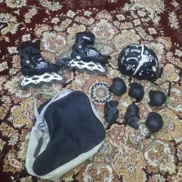 لوازم کامل ورزش اسکیت. برند  Sport  سایز ۳۱ تا ۳۴