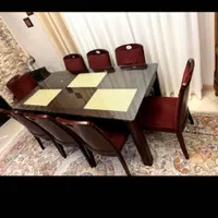 مبلمان 7 نفره نهار خوری 8 نفره|مبلمان خانگی و میز عسلی|رشت, انصاری|دیوار