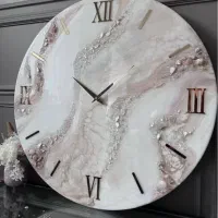 قبول سفارش رزین تابلو ساعت