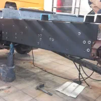 ساخت کفی و جک عقب و نصب و فروش جرثقیل|خودرو سنگین|آران و بیدگل, |دیوار