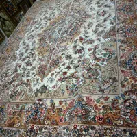 فرش جفت ۹متری دستباف تبریز ۶۰رج خطیبی ابریشم اقساط|فرش|تهران, شهرک چیتگر|دیوار