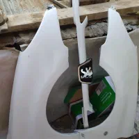 دوعدد گلگیر 206 آرسی فایبرگلاس|قطعات یدکی و لوازم جانبی|کرج, برغان|دیوار