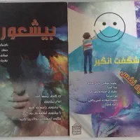 دو جلد کتاب بیشعوری و نیروی اعتماد به نفس