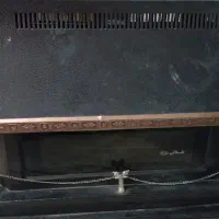 بخاری گازی سالم طرح شومینه