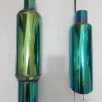 منبع اگزوز سراگزوز سردنده طرح دار سایلنسر|قطعات یدکی و لوازم جانبی|آبادان, |دیوار