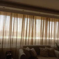 پرده پذیرایی نسکافه ای روشن