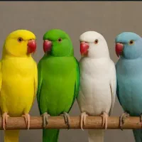حراج انواع جوجه طوطی های خانگی ورام همه رنگ
