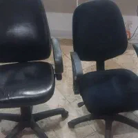 صندلی چرخ دار چرم|صندلی و نیمکت|تهران, بهارستان|دیوار