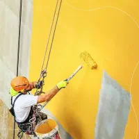 کار درارتفاع بدون داربست کار با طناب بدون سرو صدا