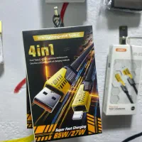 سیم شارژر . چهار کاره|لوازم جانبی موبایل و تبلت|کیش, |دیوار