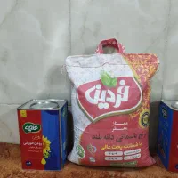 برنج و روغن  برنج فردین روغن غنچه و قو ذرت