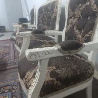 مبل ۹سلطنتی فرهی با چوب اصل|مبلمان خانگی و میز عسلی|پارس‌آباد, |دیوار