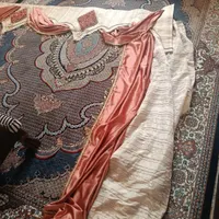 کتیبه پرده بع همراه والان بغل|پرده، رانر، رومیزی|اردبیل, |دیوار
