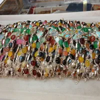 دستبند نقره ام البنین فیروزه عقیق یمنی علوی|جواهرات|مشهد, عیدگاه|دیوار