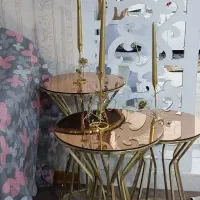 سه عدد عسلی شیک در حد نو نو