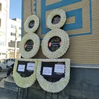 کرایه تاج گل ترحیم ۲۰۰تومان کرایه سایبان میز صندلی|خدمات پذیرایی، مراسم|اردبیل, |دیوار