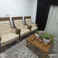 مبل سلطنتی 7نفره|مبلمان خانگی و میز عسلی|شیراز, جانبازان|دیوار