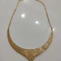 گردنبند  تراش طلا شیک