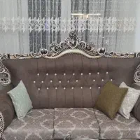 مبل سلطنتی ۷ نفره|مبلمان خانگی و میز عسلی|پردیس, فاز ۱۱|دیوار