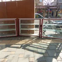 3 عدد ویترین آلمینیوم