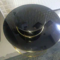 میز عسلی بزرگ تک نو با سینی سرو ست