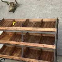 قفسه فروشگاهی چوبی طرح A|فروشگاه و مغازه|اهواز, پادادشهر|دیوار