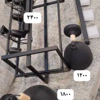 فروش لوستر مدرن چوب و فلز|لوستر و چراغ آویز|کرج, باغستان|دیوار