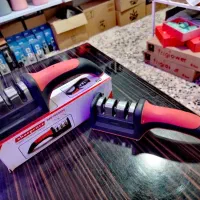 چاقوتیزکن حرفه‌ای سه‌مرحله‌ تیز ایمن و سریع