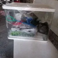 اکواریوم شیشه خم
