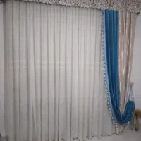 پرده پزیرایی ۲ عدد ۳تاهم پرده اتاق